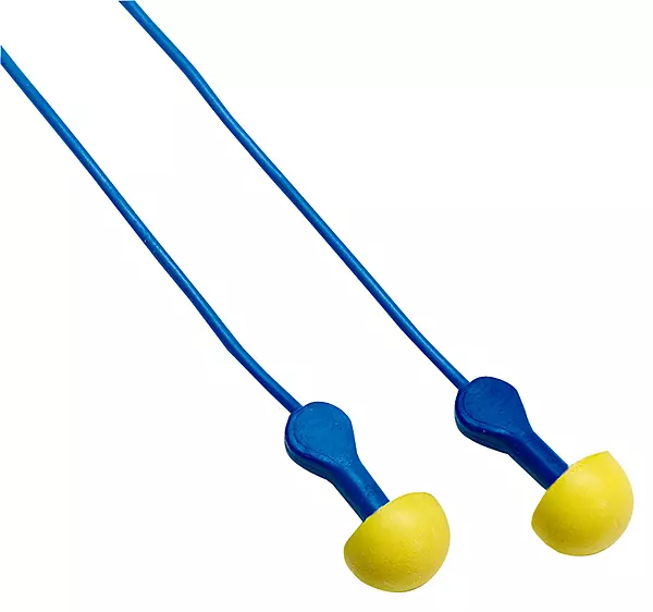 3M E-A-R EXPRESS Pod Plugs Ear Plugs 311-1127, Metal Detectable, Corded, Pillow Pack, Pack of 100