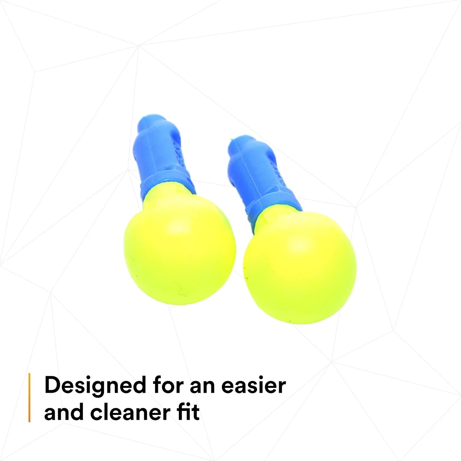 3M E-A-R Push-Ins Earplugs 318-1000, 28.0 dBs, 100 Pair, ANSI, Uncorded, No Roll, Push to Fit, Poly Bag