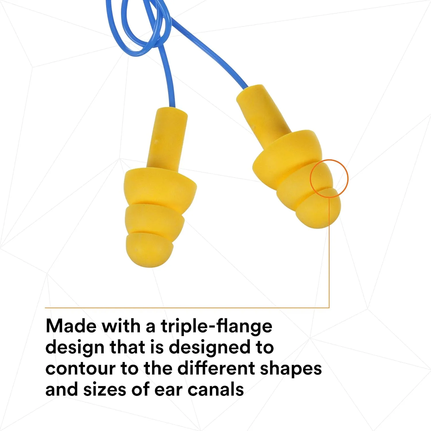 3M E-A-R UltraFit 40053 340-4014 E-A-R UltraFit Corded Earplugs, in Econopack Dispenser Box, 12" Height, 9.25" Length