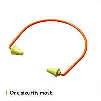 3M E-A-Rflex 20006 320-1000 Banded Hearing Protectors, 6.8" Height, 8.8" Length, 2.5" Width, ABS/Polyurethane