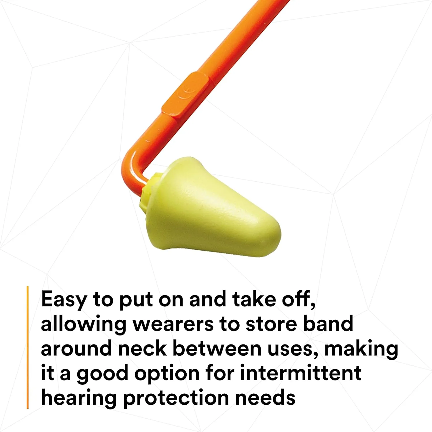 3M E-A-Rflex 20006 320-1000 Banded Hearing Protectors, 6.8" Height, 8.8" Length, 2.5" Width, ABS/Polyurethane