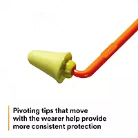 3M E-A-Rflex 20006 320-1000 Banded Hearing Protectors, 6.8" Height, 8.8" Length, 2.5" Width, ABS/Polyurethane