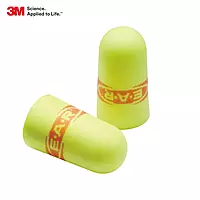 3M Ear Plugs, 500 Pair/Refill Bottle for One Touch Dispenser, E-A-Rsoft SuperFit 391-1254, Uncorded, Disposable, Foam