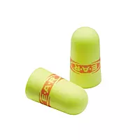 3M Ear Plugs, 200 Pairs/Box, E-A-Rsoft SuperFit 312-1256, Uncorded, Disposable, Foam, NRR 33, Drilling, Grinding, Machining