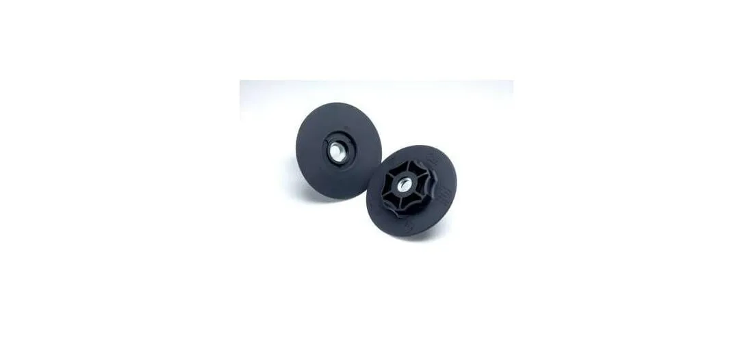 3M Fibre Disc Backup Pad - For Angle Grinder - TN Quick Change - Metal Grinding Disc Pad - 4.5" x 5/8-11 Thread - 2140 Black