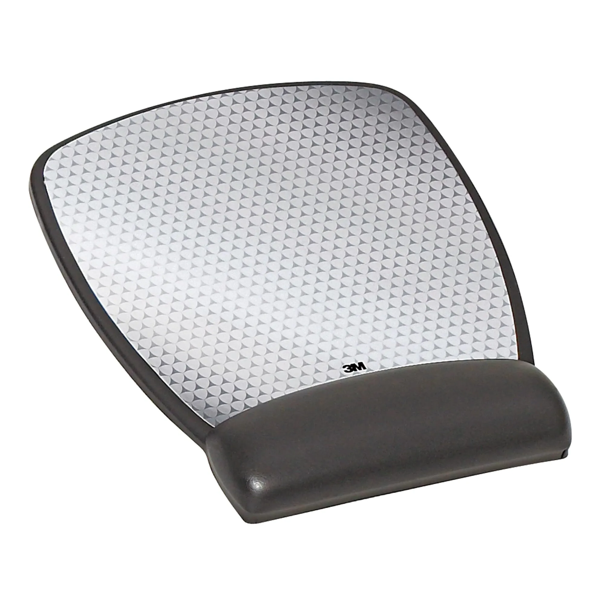 3M Precise Mouse Pad with Gel Wrist Rest, Black MW309LE