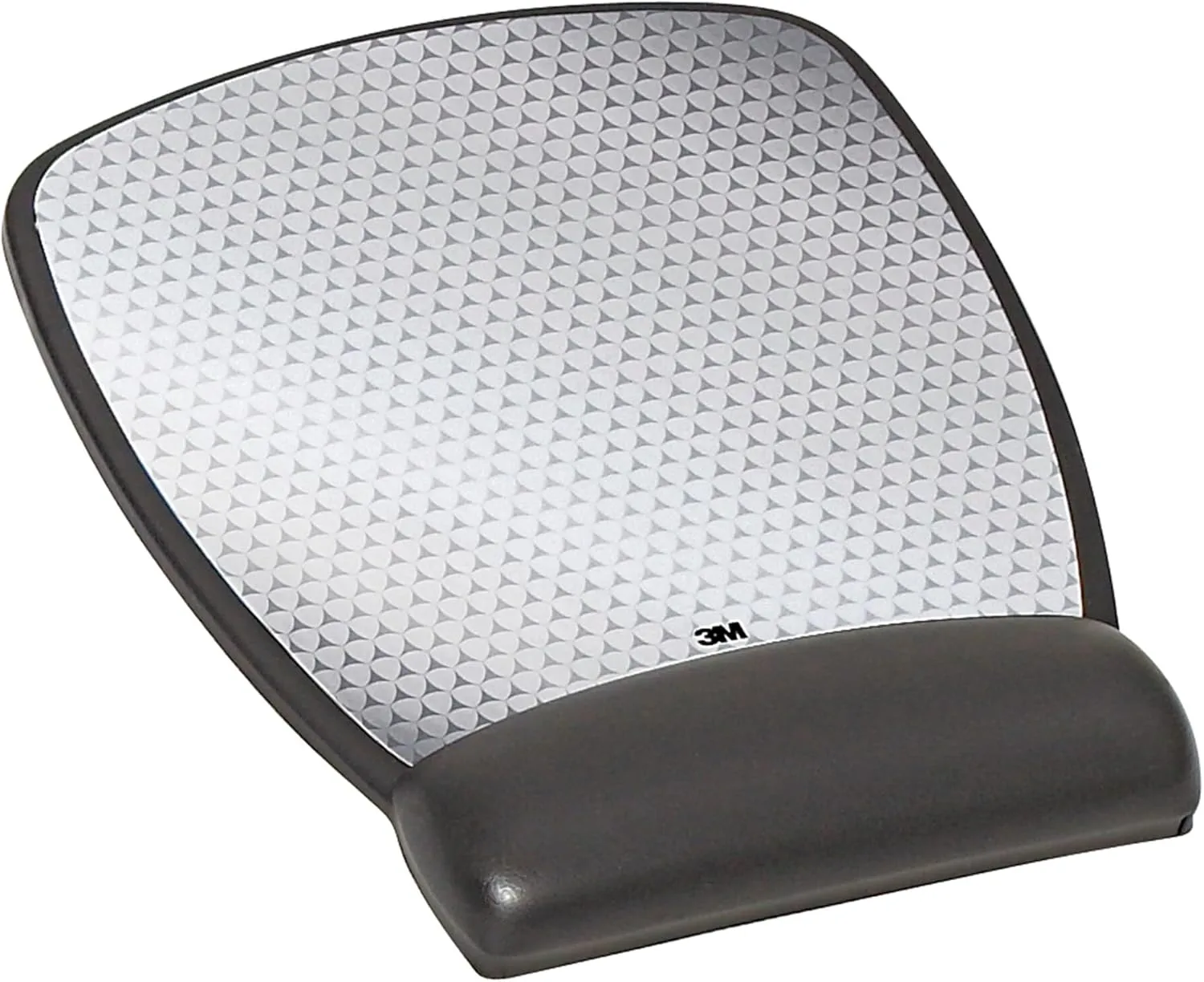 3M Precise Mouse Pad with Gel Wrist Rest, Black MW309LE