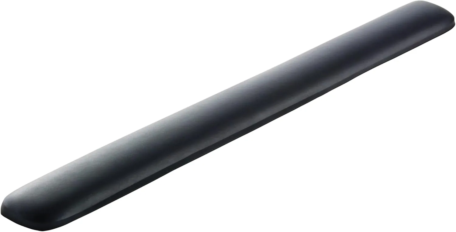 3M Gel Wrist Rest for Keyboards, 19 in, Black (WR85B)