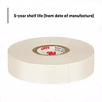 3M Glass Cloth Electrical Tape 27, 3/4 in x 66 ft, 1 Roll, Non-Corrosive Adhesive, Pressure Sensitive, High Temperature