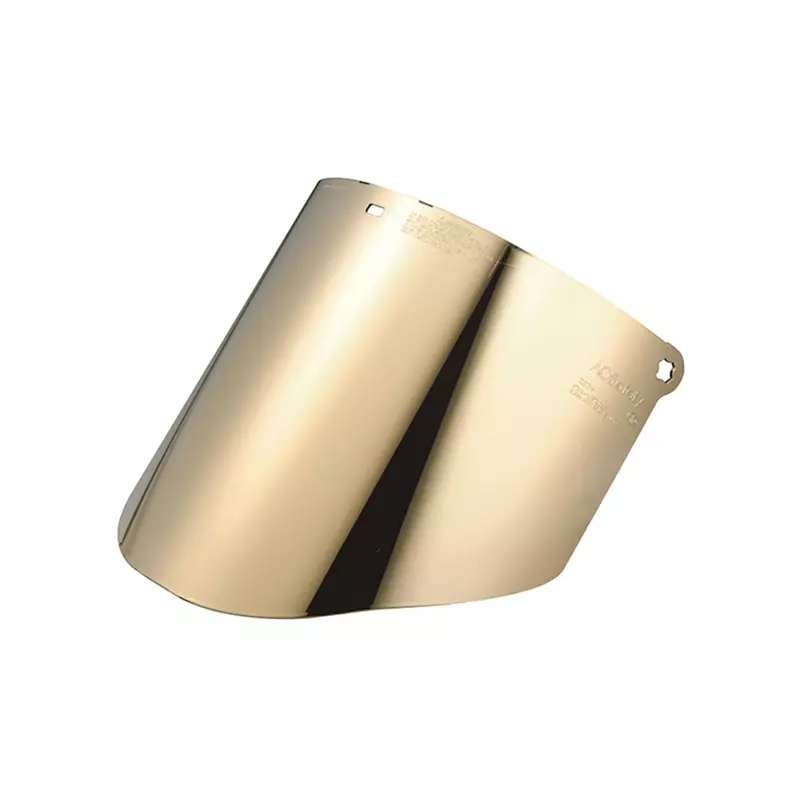 3M Total Performance Gold-Coated Face Shield Window WCP96G -00000, Polycarbonate, Clear