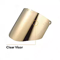 3M Total Performance Gold-Coated Face Shield Window WCP96G -00000, Polycarbonate, Clear