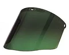 Face Shield Window, Green, 0.08" Thick