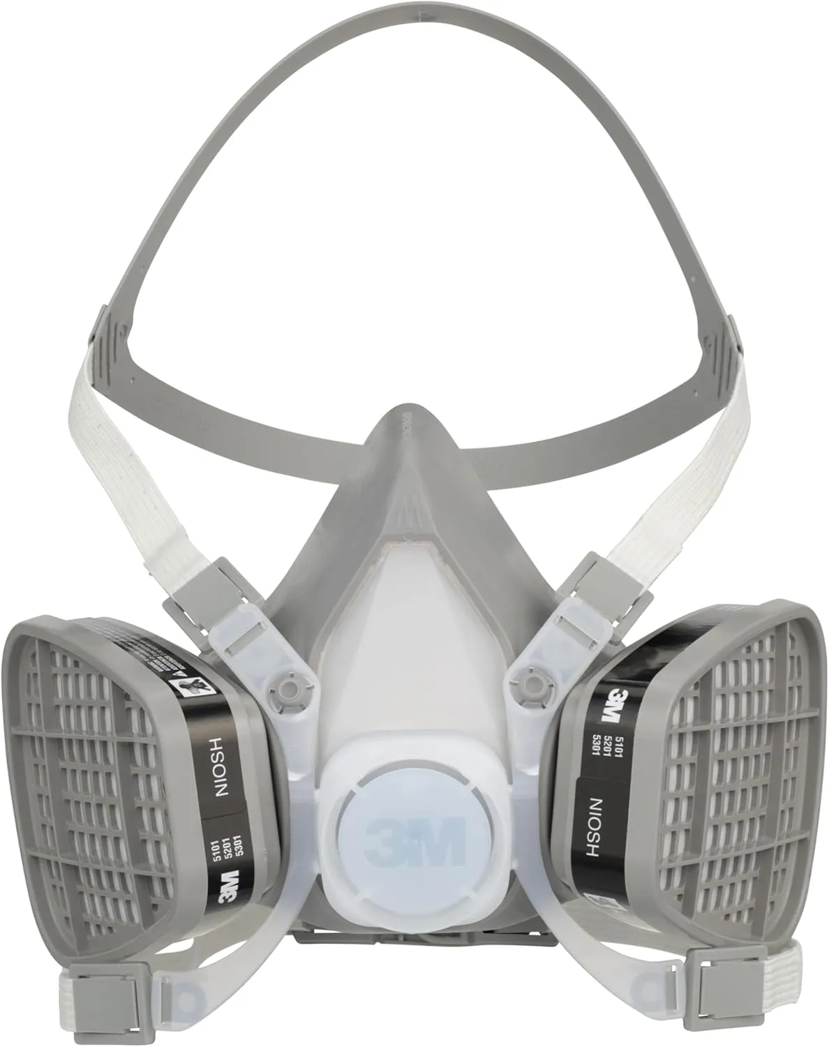 3M Half Facepiece Disposable Respirator, Organic Vapor, NIOSH Approved, Lightweight, Pre-assembled