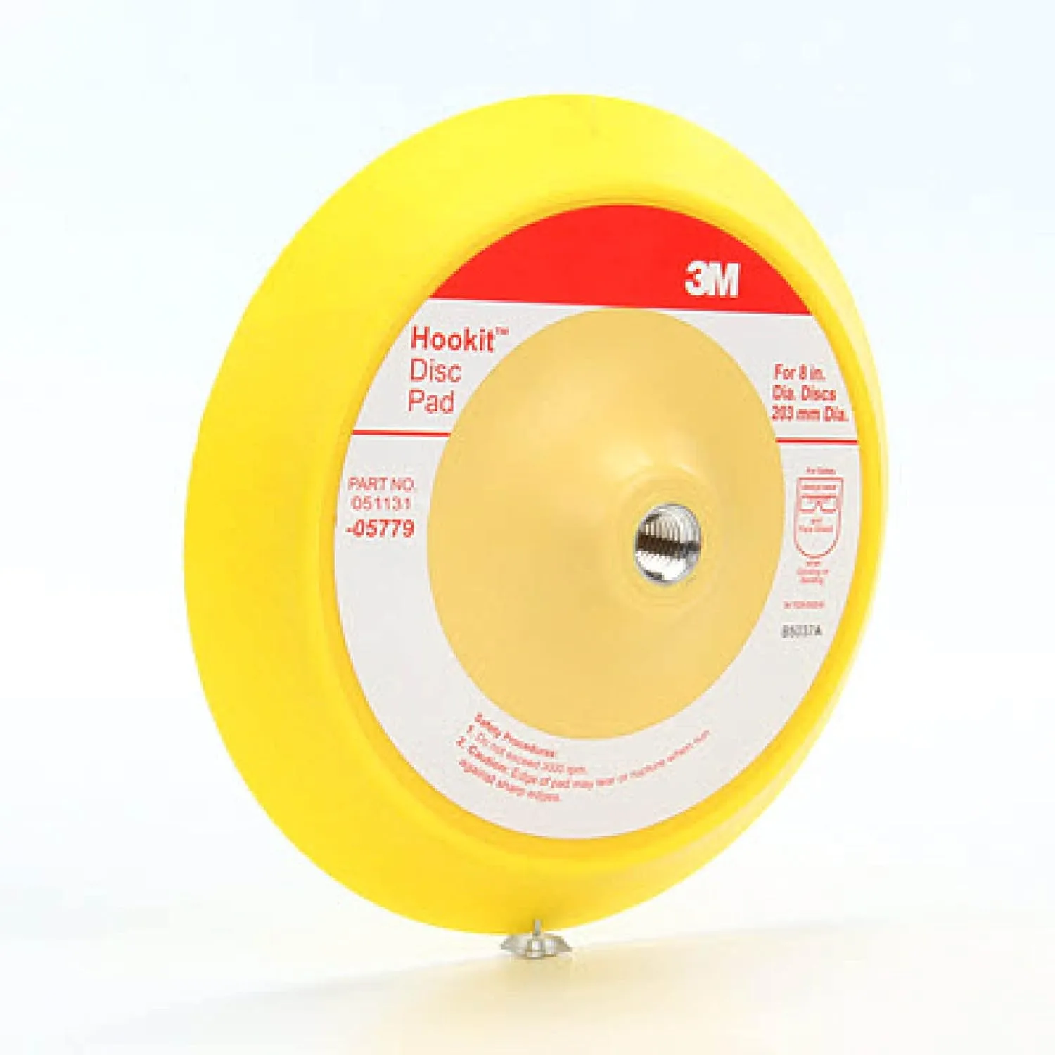 3M Hookit Disc Pad Medium Density Foam Backing Pad