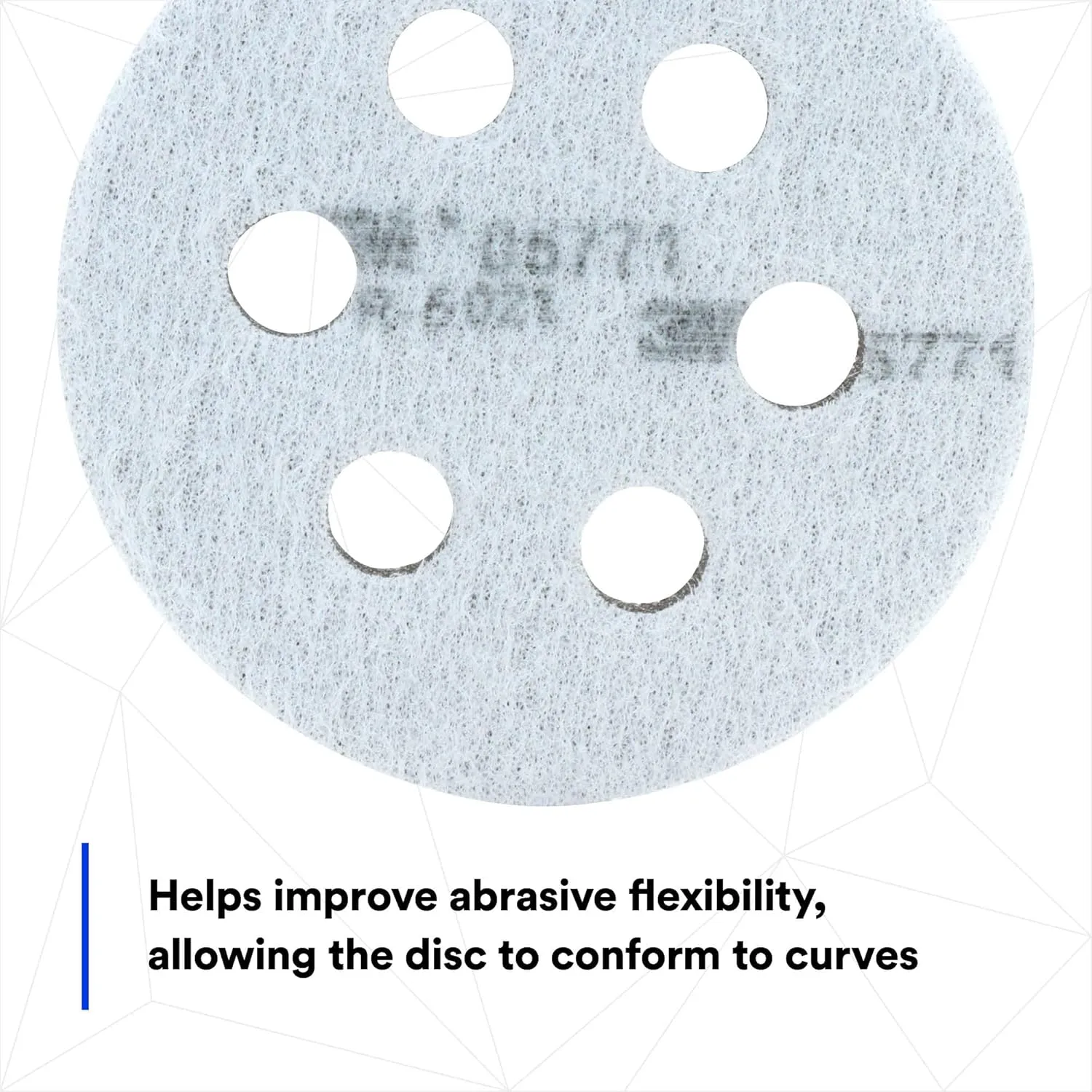 3M Hookit Soft Interface Pad 05771, 3 in, Foam, Quick Change, Soft Pad for Autobody Sanding 3 in x 1/2 in x 3/4 in