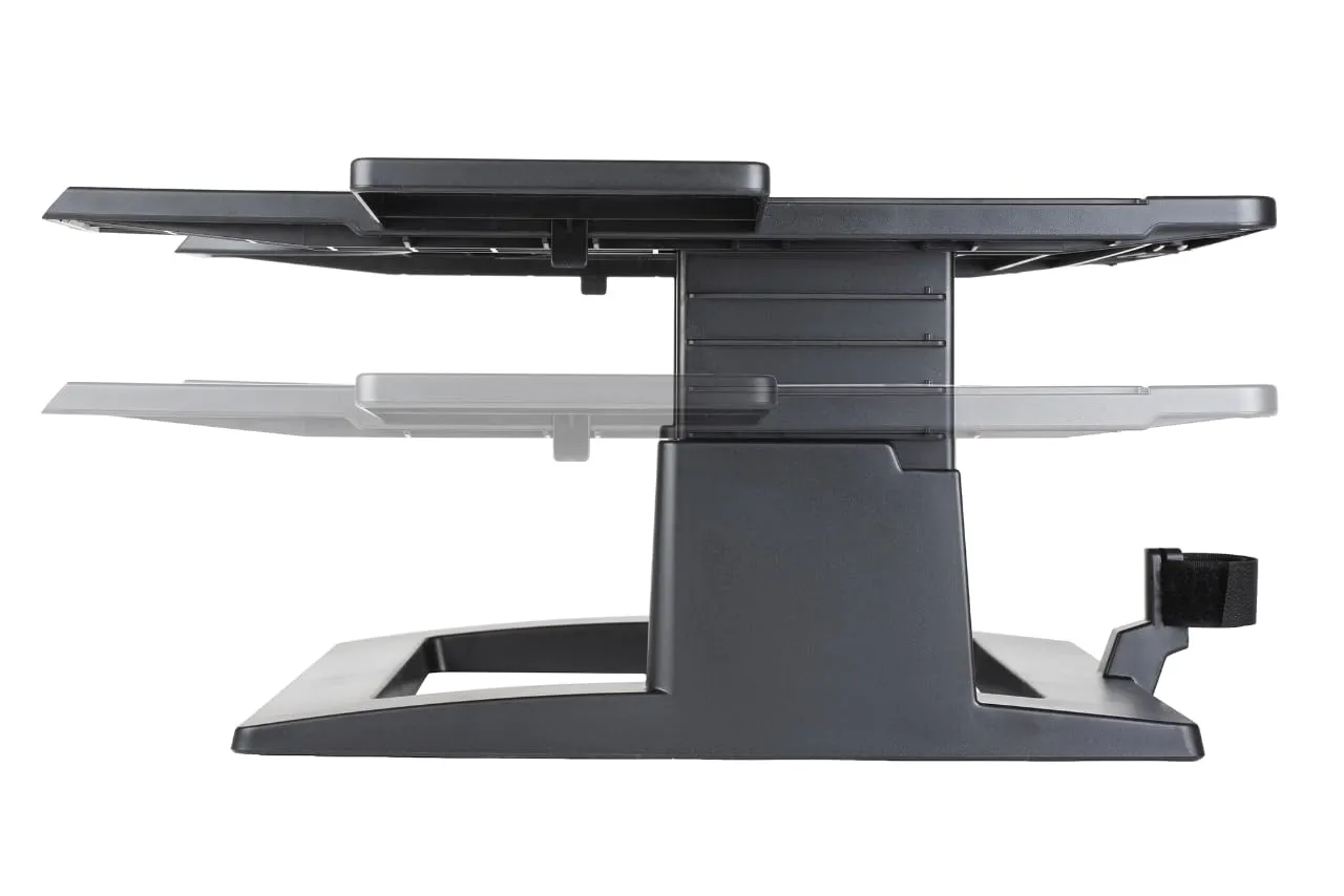 3M Adjustable Notebook Riser, LX500, Black