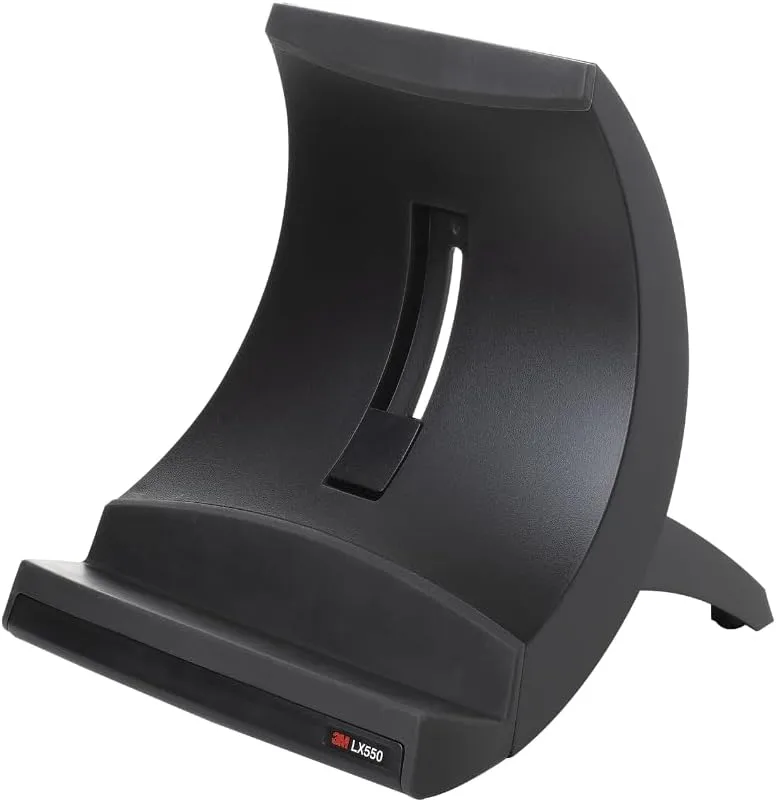 3M Laptop Stand, Raise Screen Height to Reduce Neck Strain, Vertical Design Allows You to Bring Screen Closer