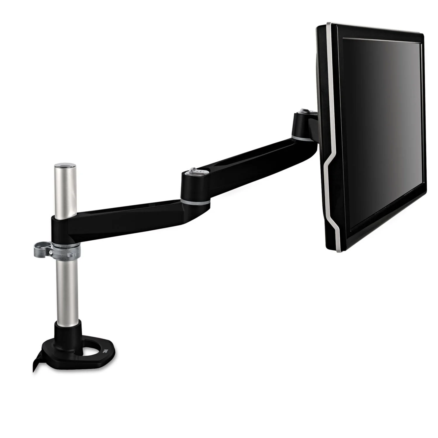 3M Dual-Swivel Monitor Arm, Desk Mount, Black (MA140MB)