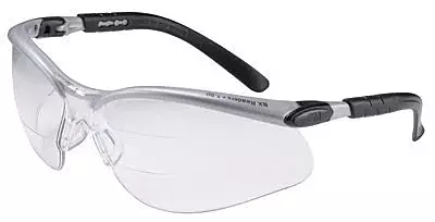 Magnifying Safety Glasses: BX, +1.5 Lens, Clear Lenses, Anti-Fog & Scratch Resistant, ANSI Z87.1;CSA Z94.3