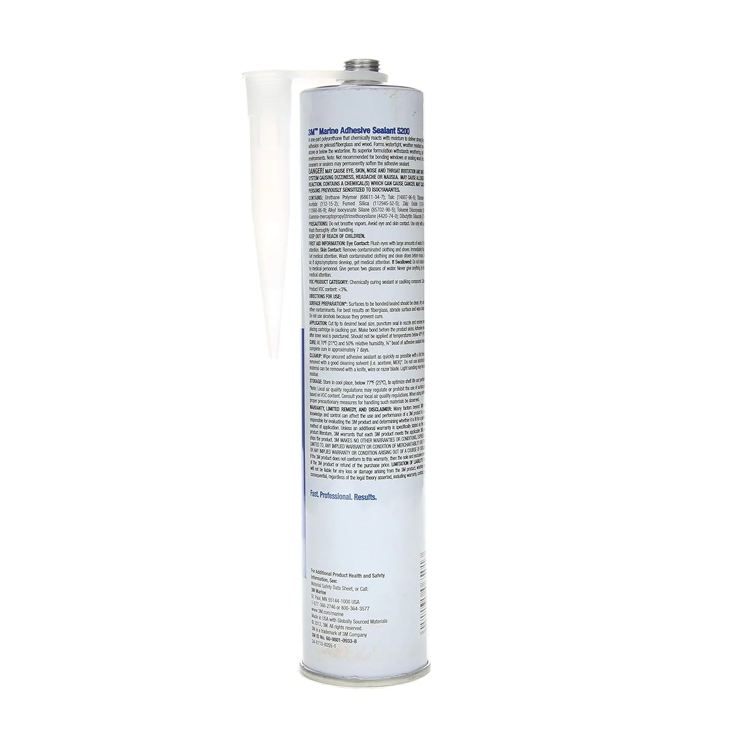 3M Marine Adhesive Sealant 5200 - Permanent Bonding and Sealing