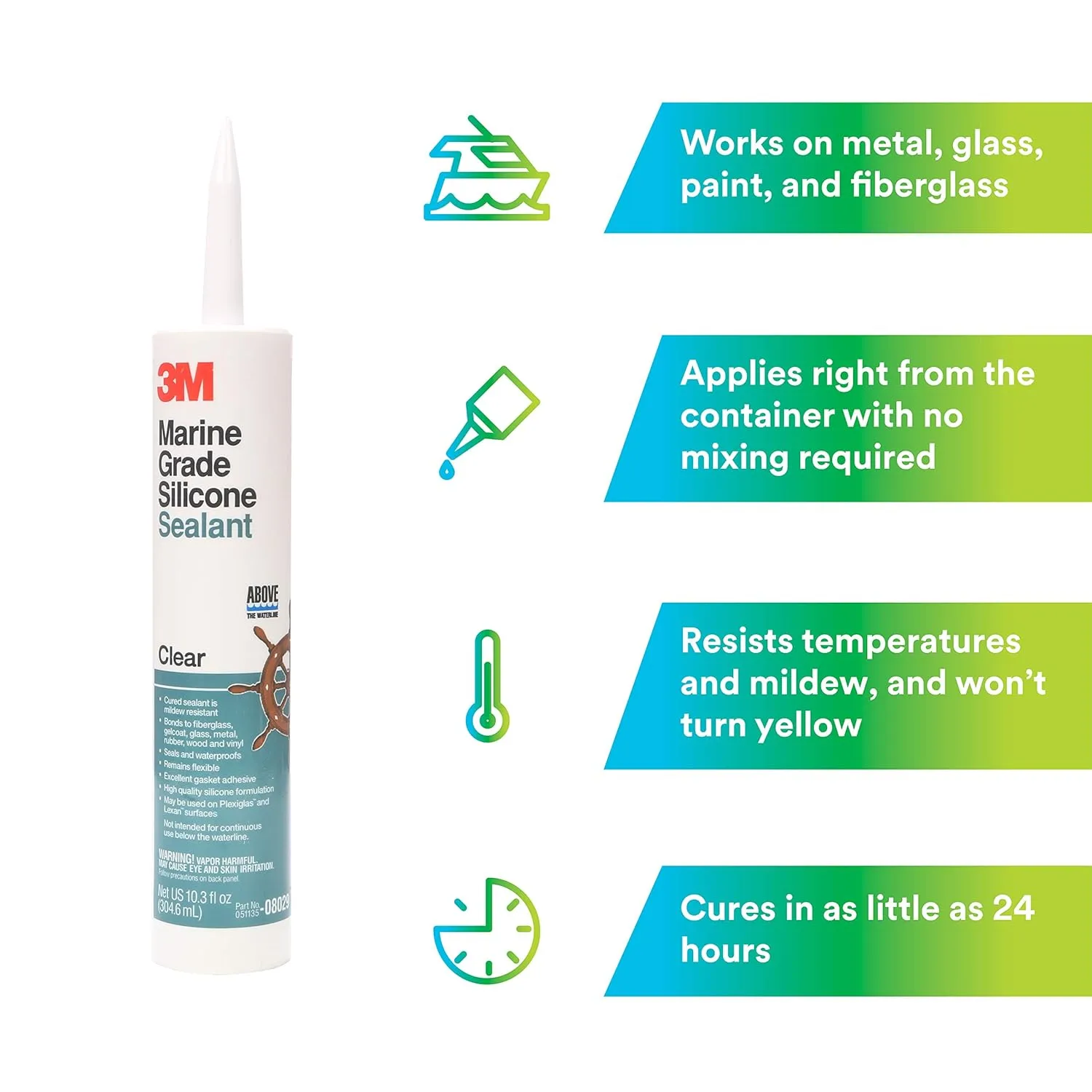 3M Marine Grade Silicone Sealant