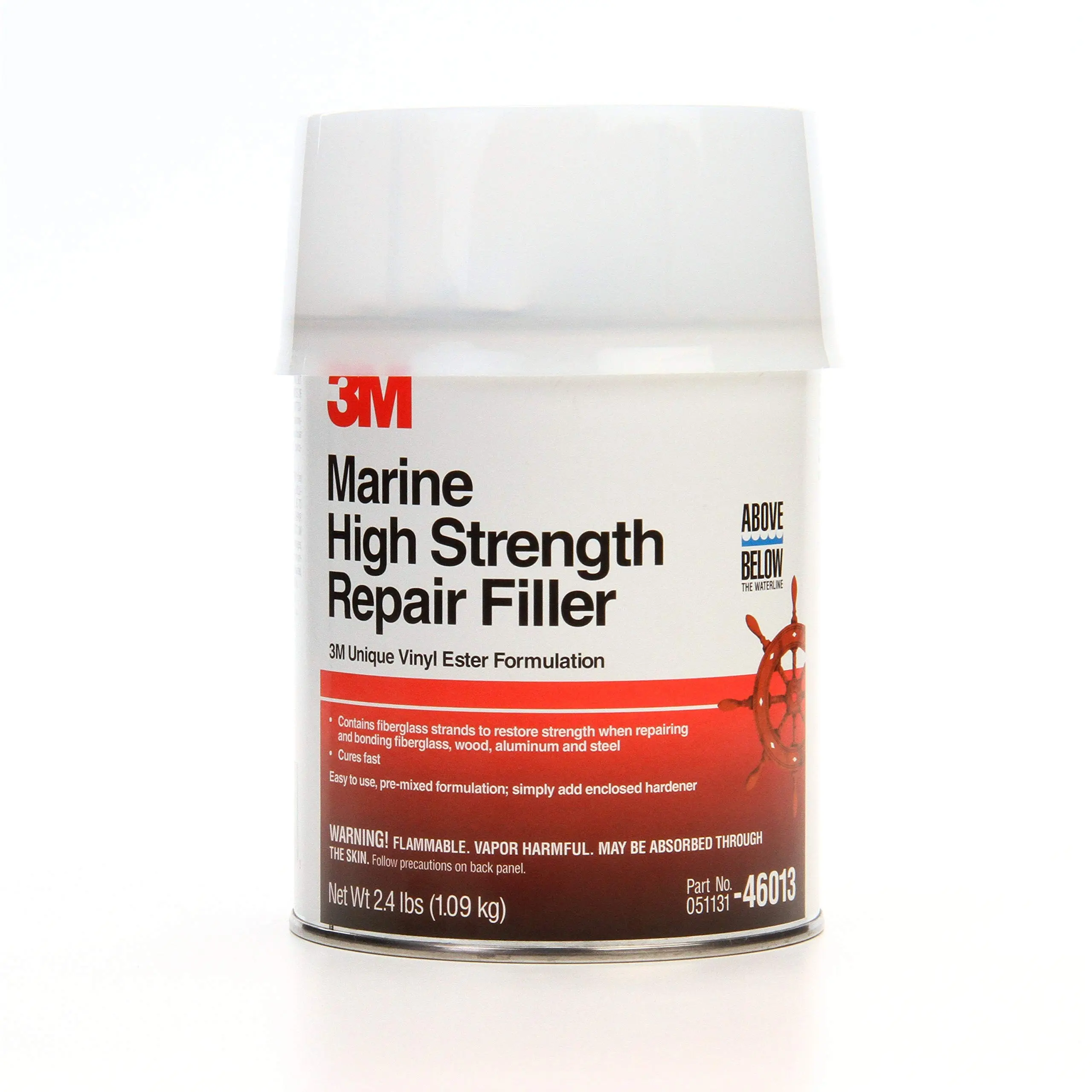 3M Marine High Strength Repair Filler, 46013, 1 qt