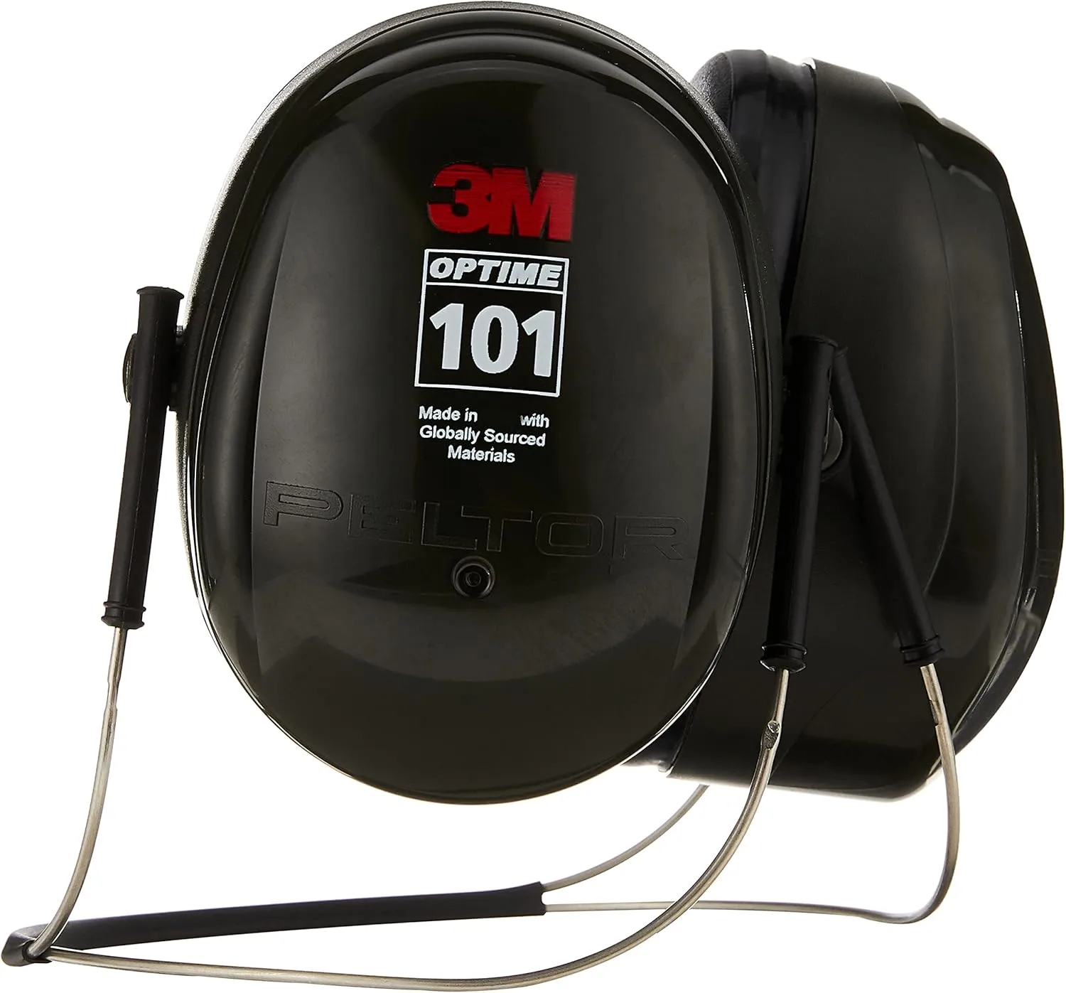 3M - H7B Peltor Optime 101 Behind-the-Head Earmuff, Hearing Protection, Ear Protectors, NRR 26 dB Green Pack of 2