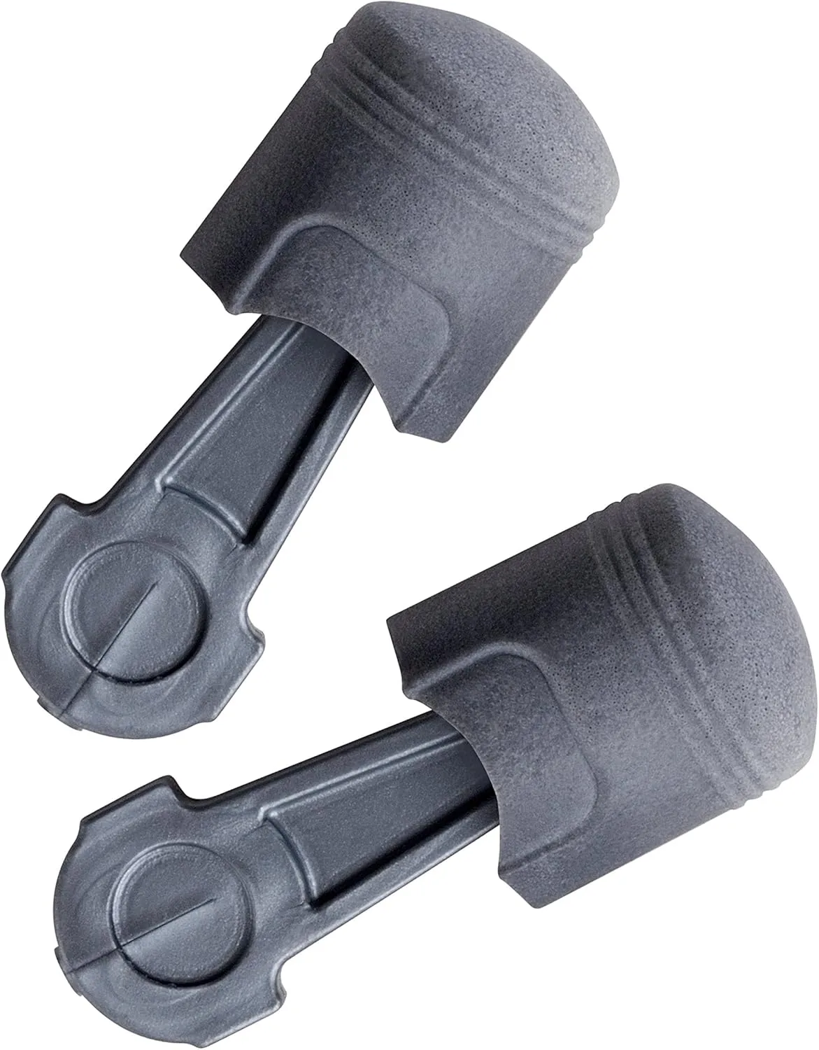 3M E-A-R Pistonz P1400 Silver Universal Polyurethane Foam Uncorded Ear Plugs - 29 dB NRR - 70071561487 [PRICE is per PAIR]