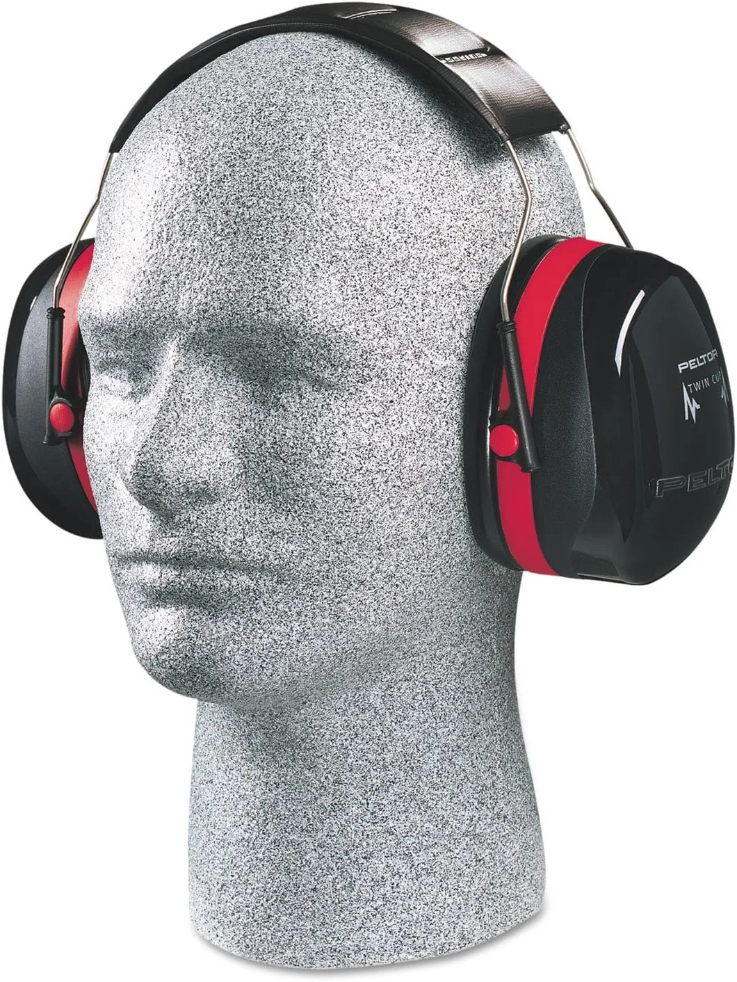 3M H10A Peltor Optime 105 High Performance Ear Muffs, Black/Red, One Pair