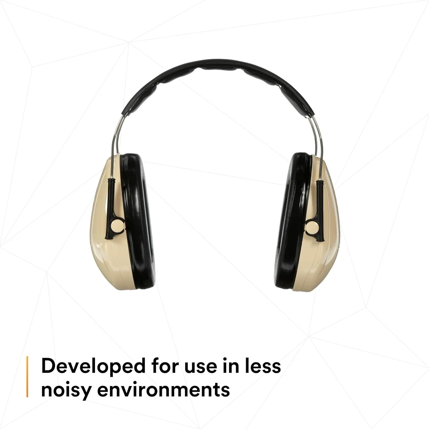 3M PELTOR Hearing Protection Optime 95 Earmuffs, Adjustable Earcups, E-A-Rfit Compatible