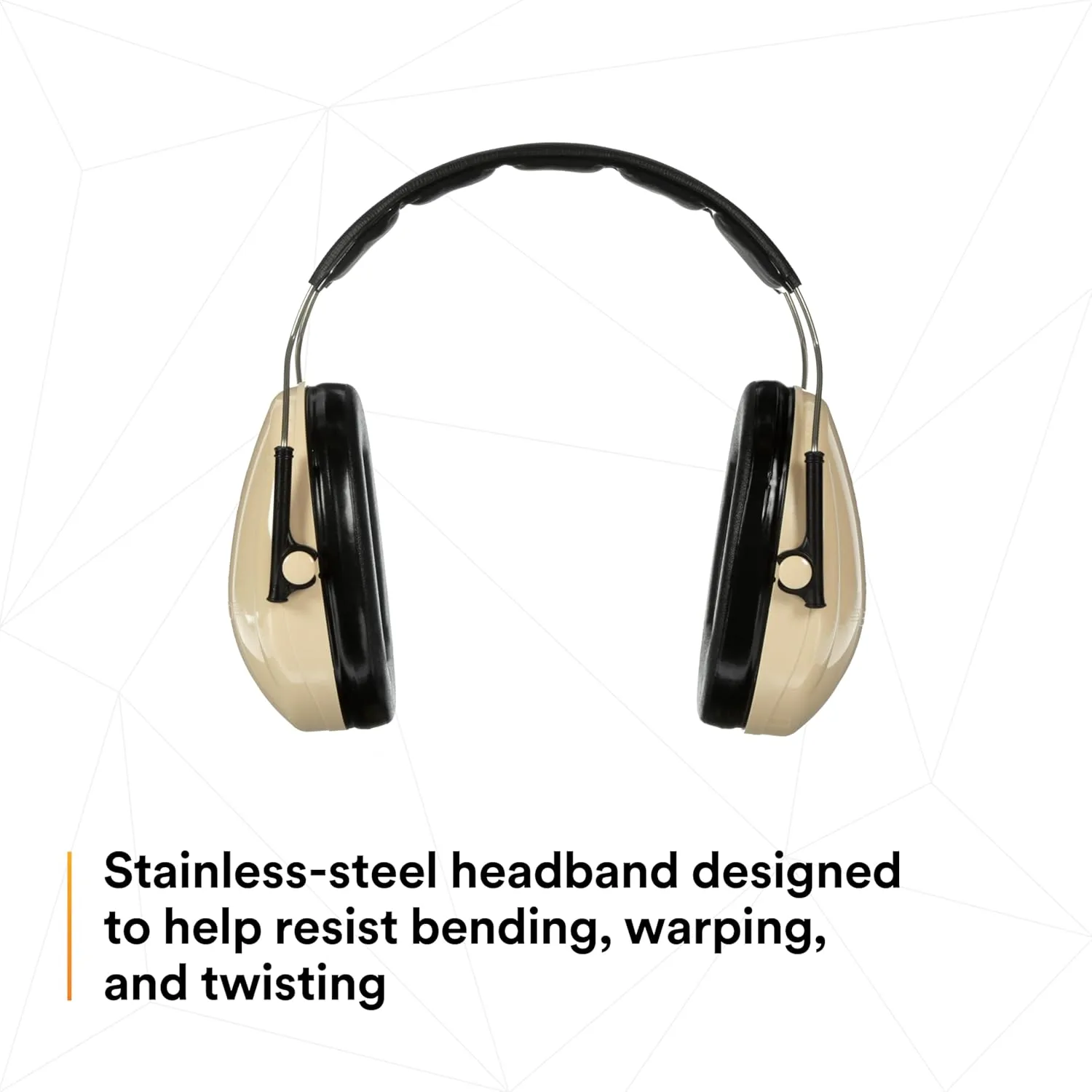 3M PELTOR Hearing Protection Optime 95 Earmuffs, Adjustable Earcups, E-A-Rfit Compatible