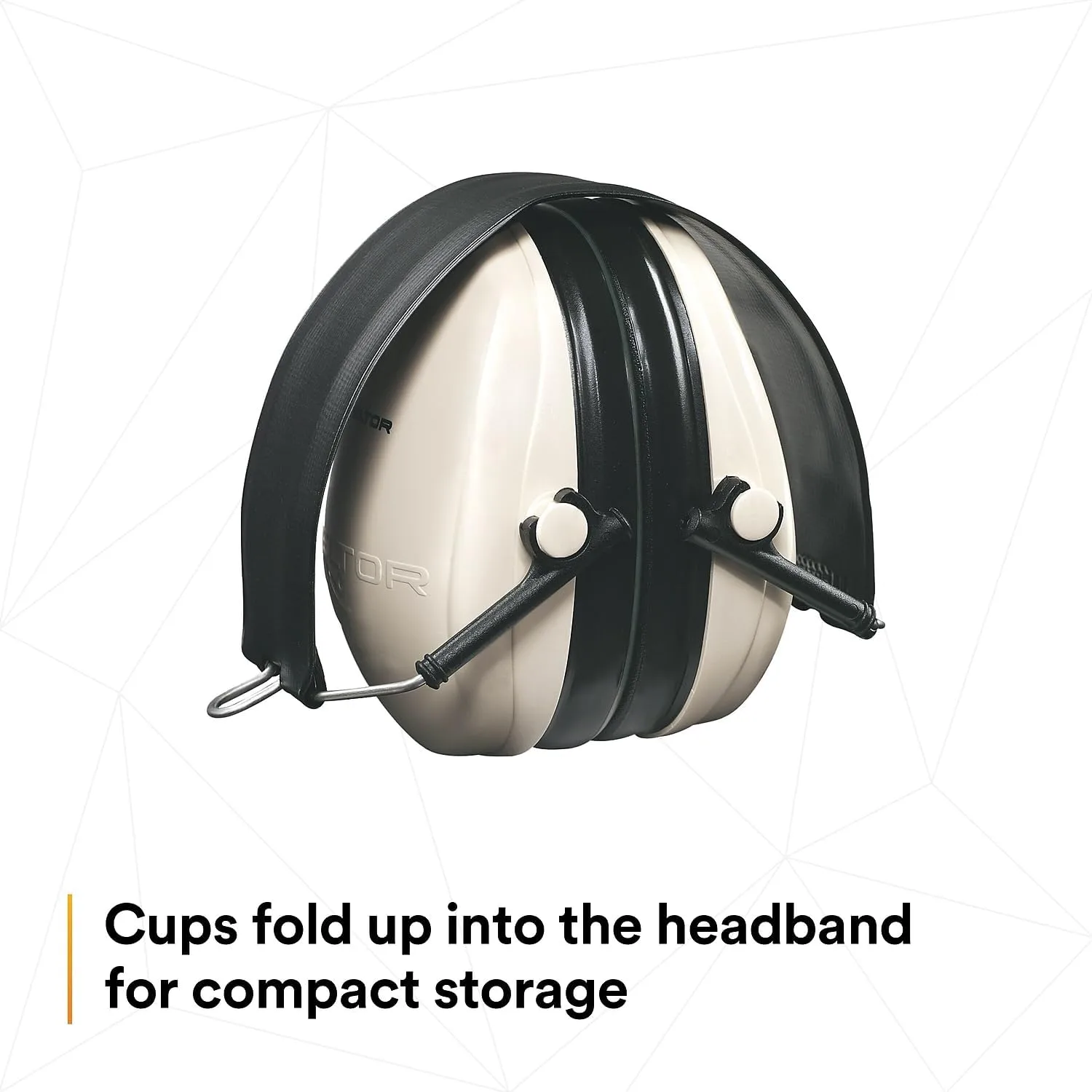 3M Peltor Optime 95 Over-the-Head Folding Earmuffs, Hearing Conservation H6F/V (Pack of 1) Over the head (Pack of 3)