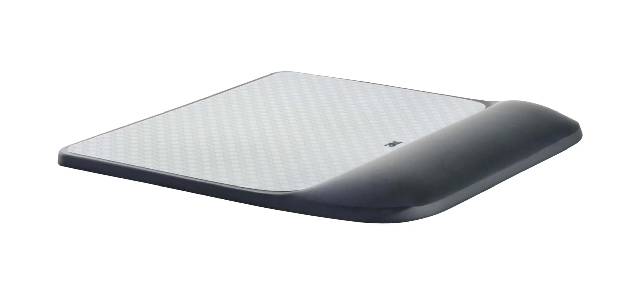 3M Precise Mouse Pad with Gel Wrist Rest, MW85B, Black/Gray, 9.2 x 8.6 in