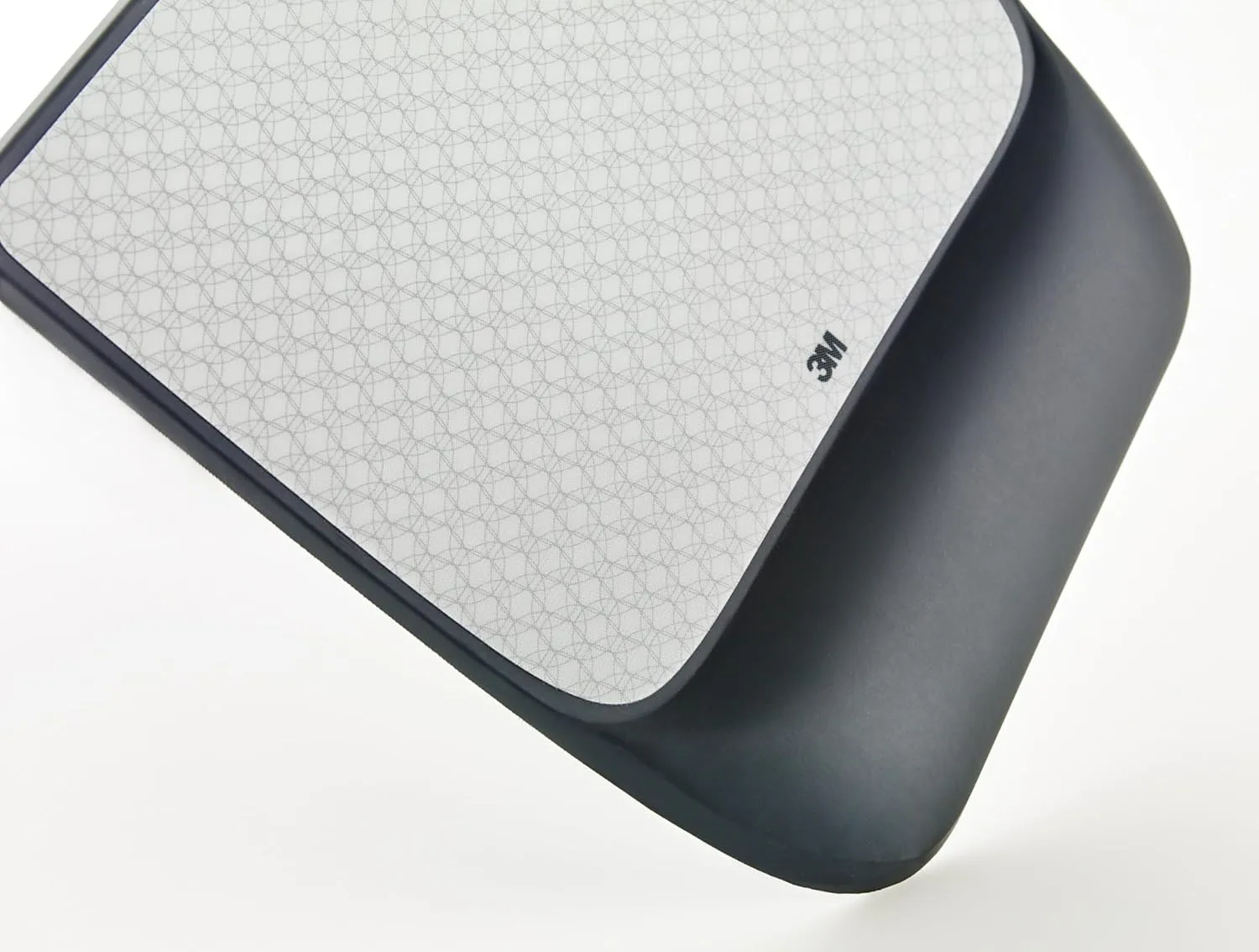 3M Precise Mouse Pad with Gel Wrist Rest, MW85B, Black/Gray, 9.2 x 8.6 in