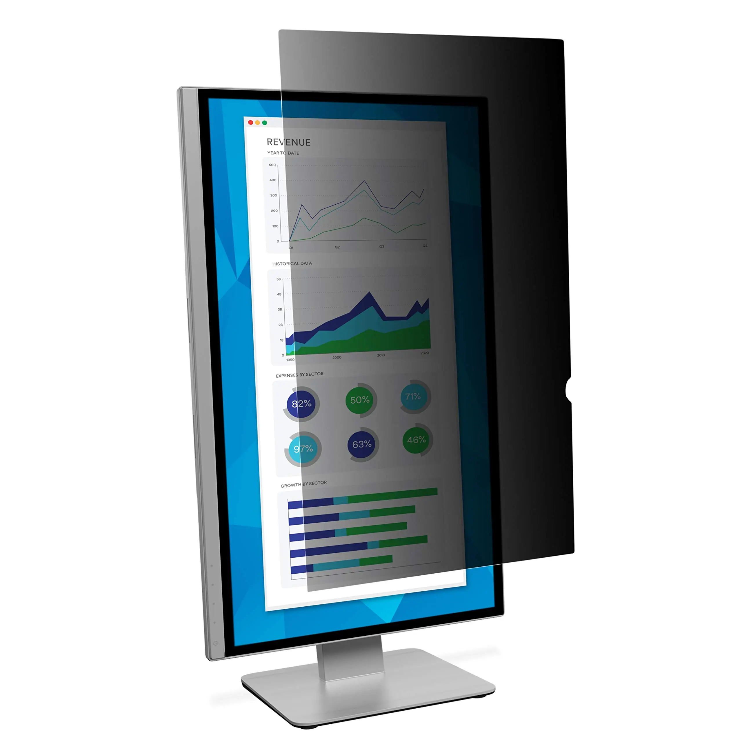 3M Privacy Filter for 21.5in Monitor (PF215W9P) Portrait 16:9