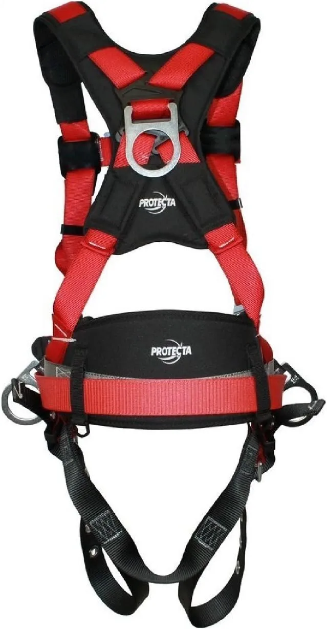3M Protecta Pro Fall Arrest Kit with Back/Side D-Rings, Padded Shoulder/Hip/Leg