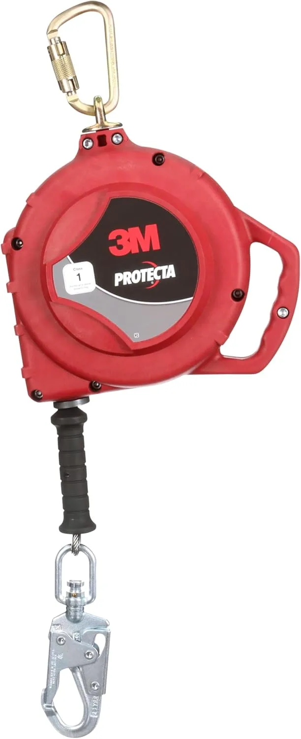 3M Protecta Self-Retracting Lifeline 3590038, Galvanized Cable, 50 ft.
