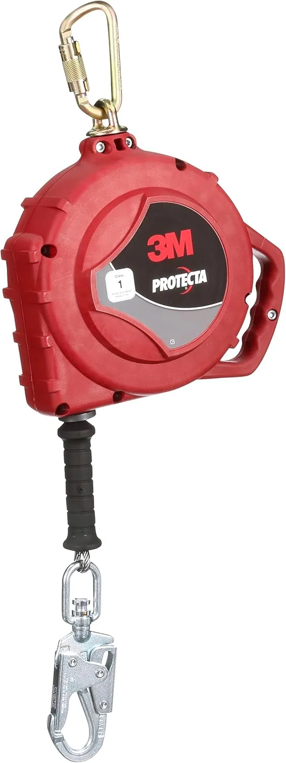 3M Protecta Self-Retracting Lifeline 3590038, Galvanized Cable, 50 ft.