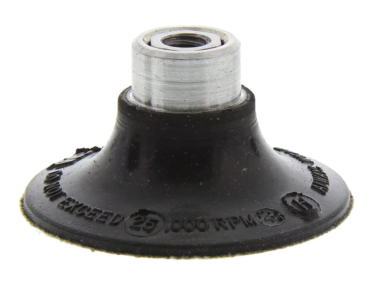 3M Roloc Disc Pad TR 45096, Hard, 2" Diameter, 1/4"-20 Thread Size(Pack of 1)