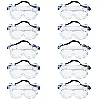 3M Splash Safety Goggles Anti-Fog, Pack of 10, Clear Anti Fog Lens, 40661-00000-10