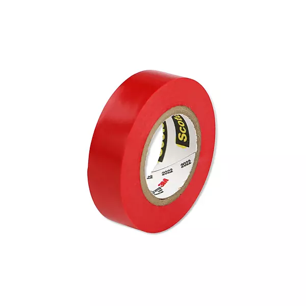 3M Scotch 35 Polyvinyl Chloride Color Coding Electrical Tape, 0 to 221 Degree F, 1250V/mil Dielectric Strength
