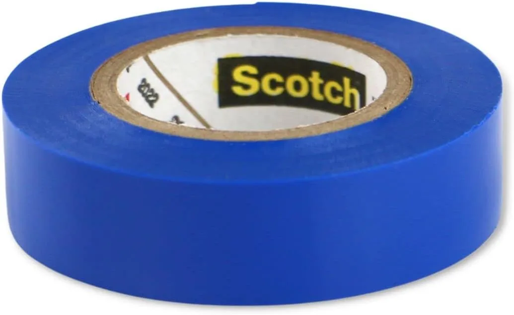 3M Scotch 35 Polyvinyl Chloride Color Coding Electrical Tape, 0 to 221 Degree F, 1250V/mil Dielectric Strength