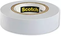 Scotch Vinyl Electrical Tape No. 35 Size: 0.5" W x 240" D, Color: Green
