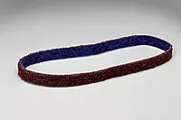 3M Scotch-Brite DF-BL Non-Woven Aluminum Oxide Sanding Belt - Medium Grade - 1/2 in Width x 12 in Length
