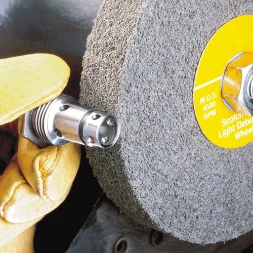 3M Scotch-Brite LD-WL Convolute Silicon Carbide Deburring Wheel - 12 in x 1 in - Fine - 01670