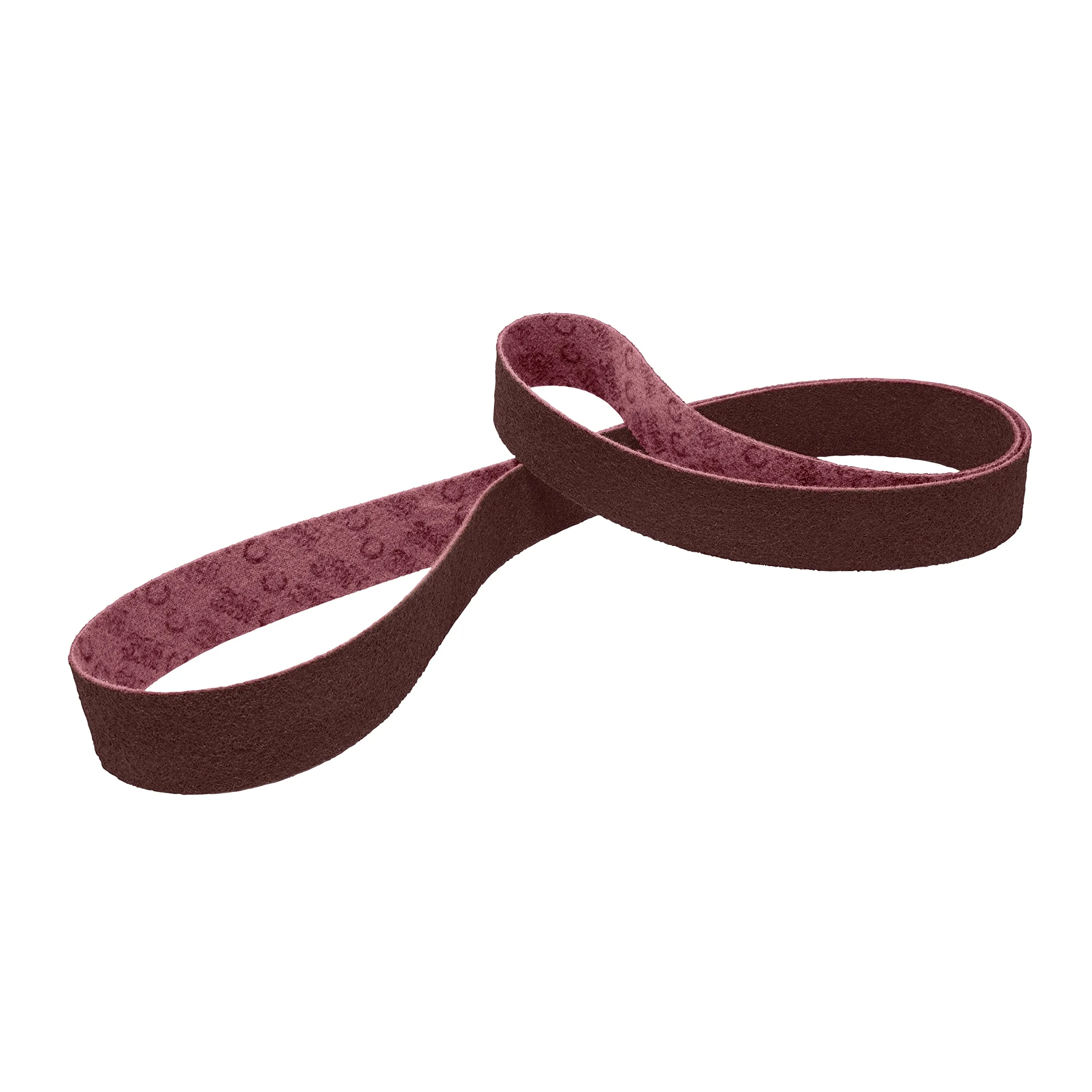 3M Scotch-Brite Surface Conditioning Belt, 1/4 in x 24 in A MED, 20 per case