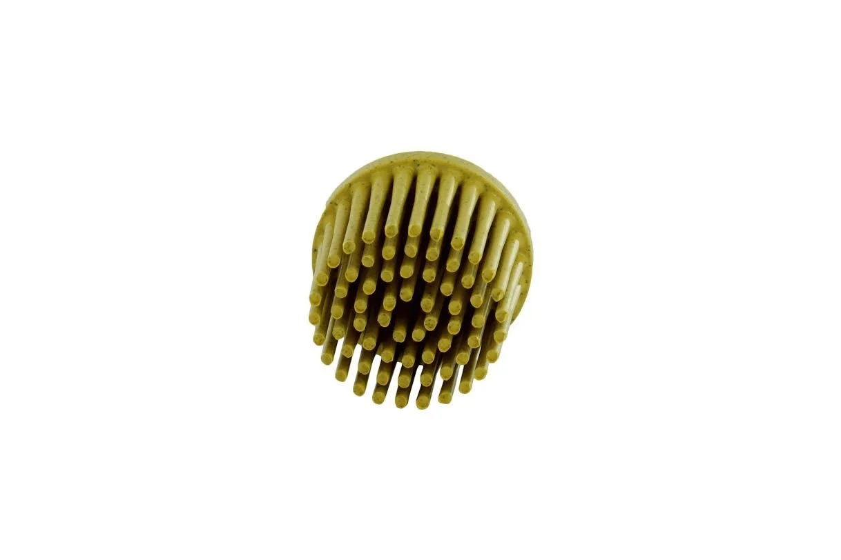 3M Scotch-Brite Ceramic RD-ZB Bristle Disc - Medium Grade - Quick Change Attachment - 5/8 in Center Hole - 1 in OD - 18706