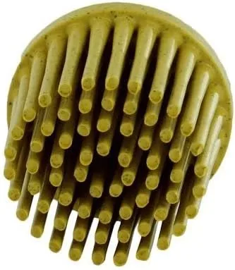 3M Scotch-Brite Ceramic RD-ZB Bristle Disc - Medium Grade - Quick Change Attachment - 5/8 in Center Hole - 1 in OD - 18706