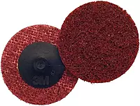 3M™ Scotch-Brite Roloc Discs, 2 in, 25,000 rpm, Aluminum Oxide (405-048011-05522) Each