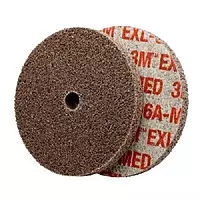 10/Pk 3M Scotch-Brite 2"x1/8"x3/16" 6A MED EXL Unitized Wheel 15512